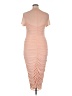 Unbranded Solid Tan Cocktail Dress Size XL - photo 2