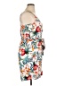 Roxy 100% Viscose Tropical White Casual Dress Size XL - photo 4
