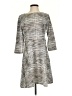 Max Studio Tweed Gray Casual Dress Size S - photo 1