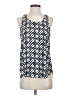 Ann Taylor LOFT 100% Polyester Blue Sleeveless Top Size S - photo 1
