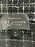 St. John Tweed Black Blazer Size 8 - photo 6