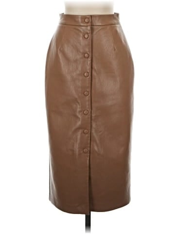 Wilfred Faux Leather Skirt (view 1)