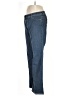 Chico's Chevron-herringbone Blue Jeans Size Lg (2) - photo 5
