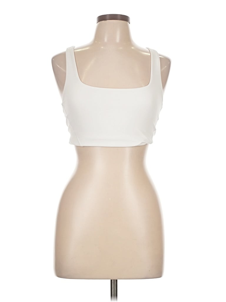Pre-owned Assorted Brands Tank Top Ivory Strapless Neckline Tops