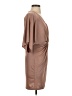 Venus Solid Brown Cocktail Dress Size S - photo 4