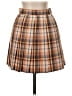 Assorted Brands Plaid Brown Casual Skirt Size S - photo 1