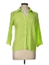 Nicola 100% Polyester Green 3/4 Sleeve Blouse Size L - photo 1