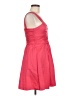 Express Solid Pink Cocktail Dress Size 6 - photo 4