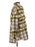 Zara Plaid Purple Coat Size XS - photo 4