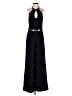 Halston Black Jumpsuit Size 4 - photo 1
