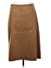 Max Studio 100% Polyester Solid Brown Casual Skirt Size S - photo 2