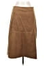 Max Studio 100% Polyester Solid Brown Casual Skirt Size S - photo 1