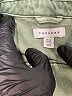 Topshop 100% Cotton Green Denim Jacket Size 6 - photo 6