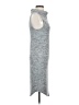 Leith Solid Gray Casual Dress Size S - photo 4