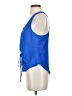 Naked Zebra 100% Polyester Blue Tank Top Size S - photo 5