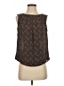 Worthington 100% Polyester Brown Sleeveless Blouse Size S (petite) - photo 1