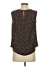 Worthington 100% Polyester Brown Sleeveless Blouse Size S (petite) - photo 2