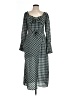 N12H Argyle Green Casual Dress Size 10 - photo 1