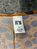 It's Animal Print Brown Jumpsuit Size M - photo 4