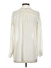Kohl's 100% Nylon Ivory Long Sleeve Blouse Size S - photo 2