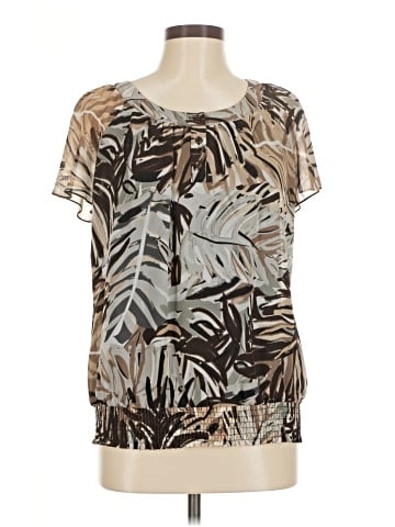 Apt. 9 Short Sleeve Blouse (view 1)