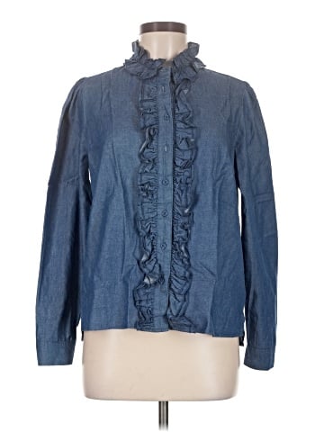 Tahari by ASL Long Sleeve Blouse (view 1)