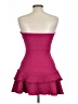 Assorted Brands Polka Dots Pink Cocktail Dress Size L - photo 2