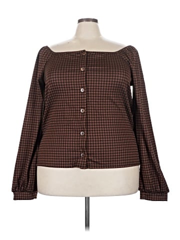 White Birch Long Sleeve Blouse (view 1)