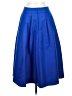 Unbranded Solid Blue Formal Skirt Size S - photo 1