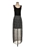 Vince Camuto 100% Polyester Graphic Black Cocktail Dress Size S - photo 1