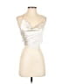 Jagger & Stone 100% Polyester Silver Sleeveless Blouse Size 0 - photo 1