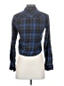 BDG 100% Cotton Plaid Blue Long Sleeve Button-Down Shirt Size XS - photo 2