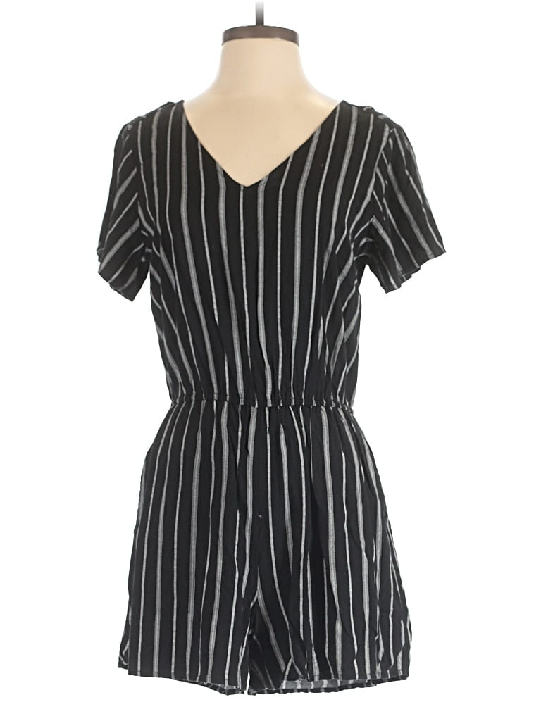 Pre-owned Old Navy Romper In Black