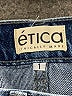ética 100% Cotton Stripes Blue Jeans Size 1 - photo 7