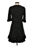 CeCe Polka Dots Black Casual Dress Size XS - photo 2