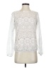 Max Studio 100% Polyester White Long Sleeve Blouse Size S - photo 1