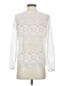 Max Studio 100% Polyester White Long Sleeve Blouse Size S - photo 2