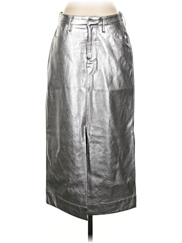J.Crew Faux Leather Skirt - front
