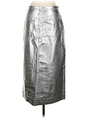 J.Crew Faux Leather Skirt - back