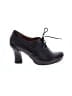 Earthies 100% Leather Black Gray Heels Size 9 - photo 1