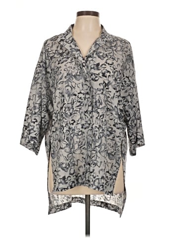 Victor Alfaro Collective 3/4 Sleeve Blouse (view 1)