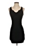 Unbranded Solid Black Casual Dress Size XS - photo 1
