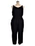 Jennifer Lopez Solid Black Jumpsuit Size XL - photo 2