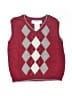 Janie and Jack 100% Cotton Argyle Red Sweater Vest Size 12-18 mo - photo 1