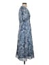 BCBGeneration Floral Blue Casual Dress Size S - photo 4