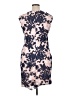 Donna Ricco Blue Cocktail Dress Size 14 - photo 2