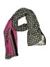Juicy Couture Pink Black Scarf One size - photo 1