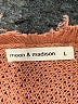 Moon & Madison 100% Acrylic Brown Pullover Sweater Size L - photo 7
