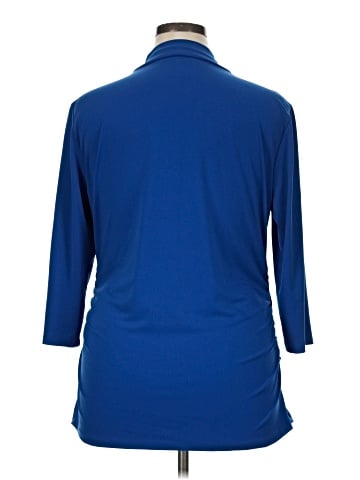 New York & Company 3/4 Sleeve T-Shirt (view 2)