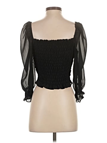 Divided by H&M 3/4 Sleeve Blouse (view 2)